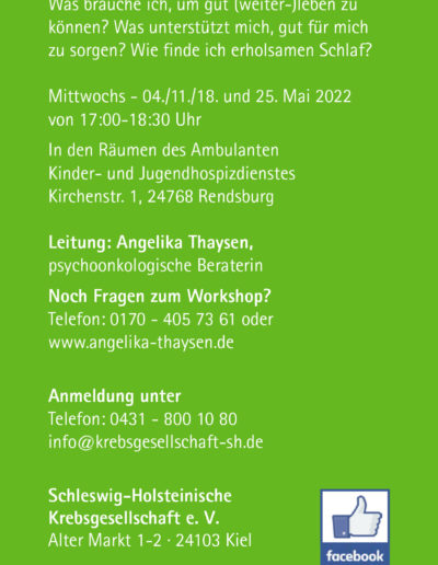 Flyer Workshop Klangmeditation Rückseite